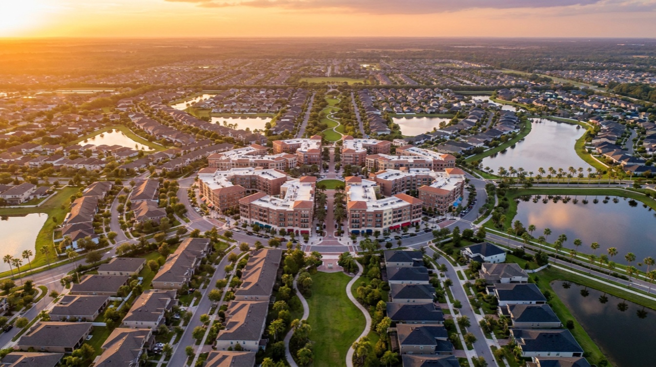 Aerial view representing Tradition